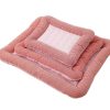 Almohadilla refrescante para perros tres talla rosa