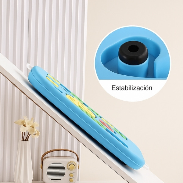 Juguetes-interactivos-azul-estabilización-rompecabezas