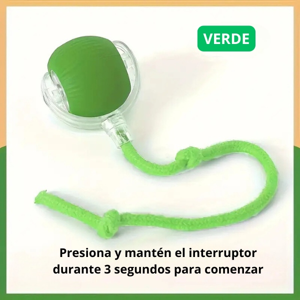 bola rodante automática verde