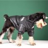 chaqueta de invierno para perro the dog face negro