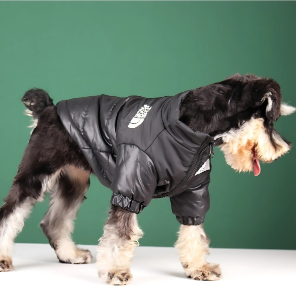 chaqueta de invierno para perro the dog face negro