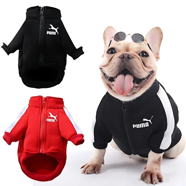 chaqueta-para-perro-poma-rojo-y-negro-feliz