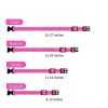 dispositivo antiladridos para perro rosa talla