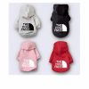 sudadera para perro the dog face rojo rosa negro gris