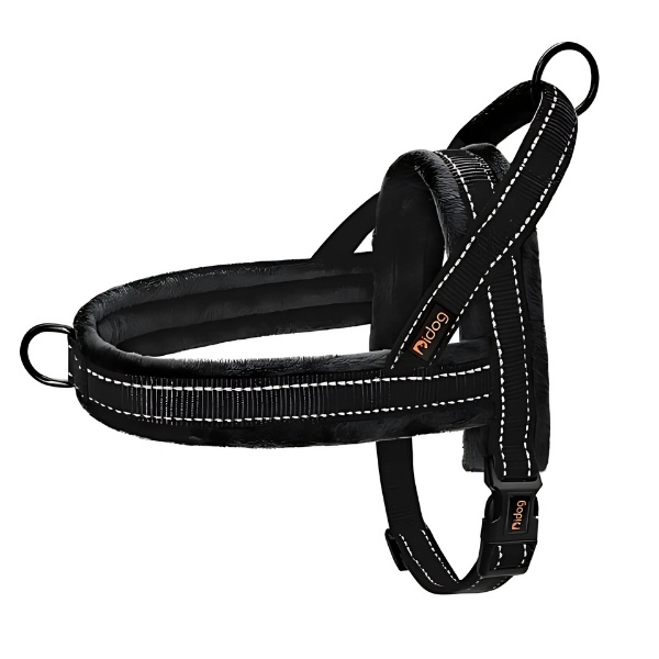 Arnés de entrenamiento para perros negro