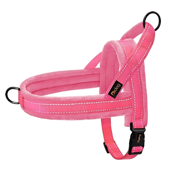 Arnés de entrenamiento para perros rosa