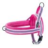 Arnés de entrenamiento para perros rosa tricolor