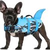 Chaleco-salvavidas-de-tiburón-para-perro-con-estilo