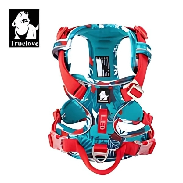 arnés-truelove-para-perro-azul-rojo