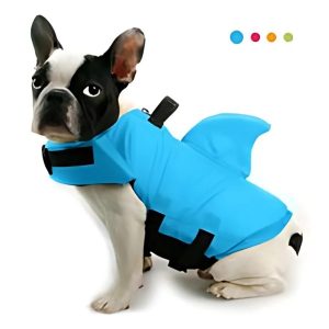 chaleco-salvavidas-para-perros-tiburones-azul-presentación