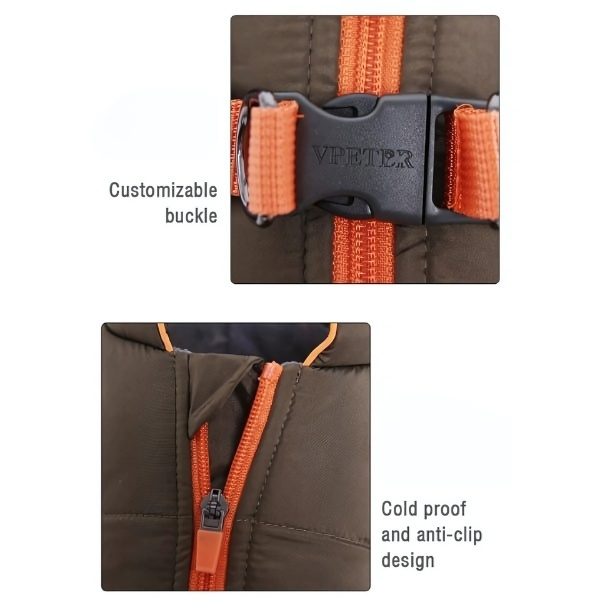 chaqueta impermeable bucle cierre