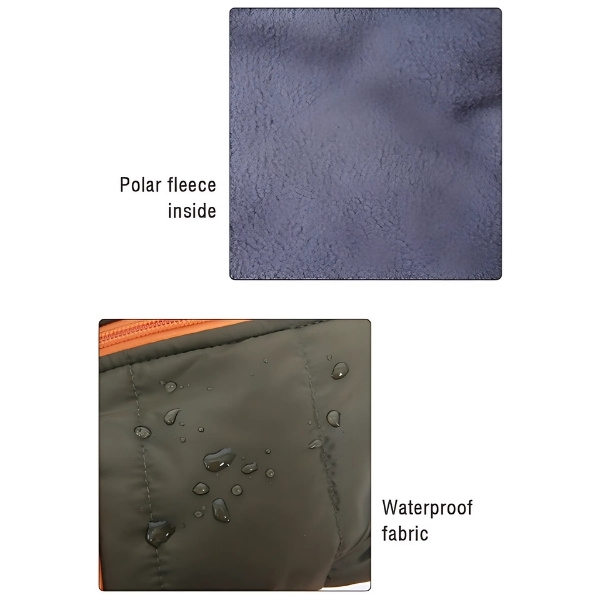 chaqueta impermeable para perro textil