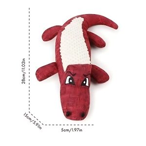 peluche-cocodrilo-para-perro-rojo-talla