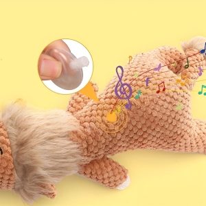 peluche-para-perro-leon-material-sonido