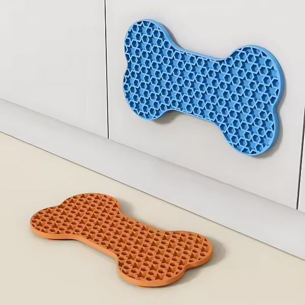 tapete para lamer con ventosa pared