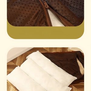 Cama Ortopédica Suave para Perros textil