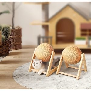 Juguete Rascador para Gatos doble gato