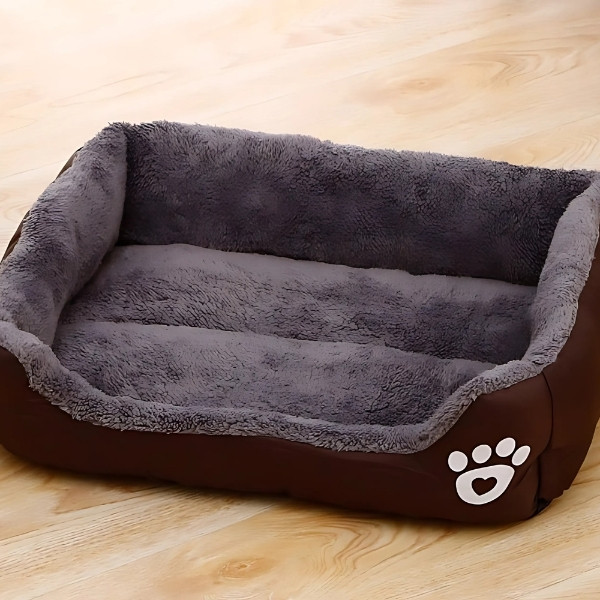 cama parra perros lavable negro