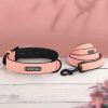 collar-para-perro-cuero-azul-rosa-presentación