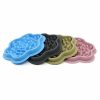 comedero antivoracidad de silicona multicolor