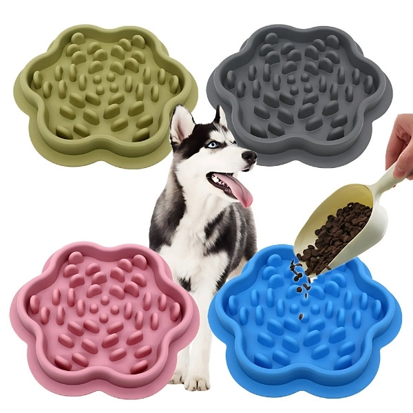 Comedero Antivoracidad de silicona Para Perro
