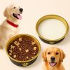 comedero-comida-para-perros-amarillo-anti-derapado-doble