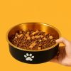 comedero-comida-para-perros-amarillo-anti-derapado-mano