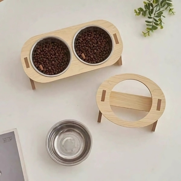 comedero-doble-de-bambú-comida-para-gato