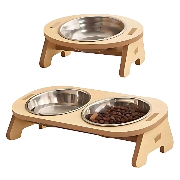 comedero-doble-de-bambú-comida-para-gato-simple-doble