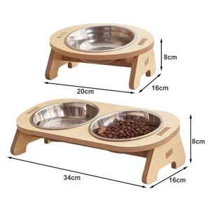 comedero-doble-de-bambú-para-gato-talla