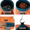 comedero-flexible-para-perro-agua-comida-fijación-textil