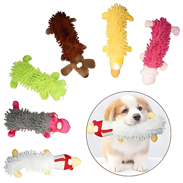 peluche-multicolor-animales-para-pequiño-perro
