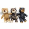 peluche-para-perro-oso-marrón-azul-marrón-oscuro-antiestrés