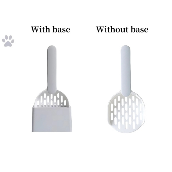 pala de arena para gatos con o sin púrpura