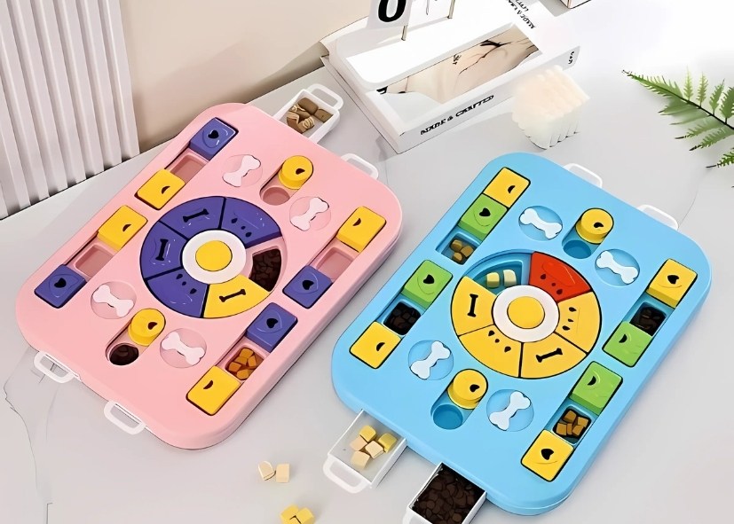 Juguetes-interactivos-para-perros-de-enriquecimiento-rosa-azul