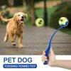 Lanzador-de-pelotas-ergonómico-para-Perros-azul
