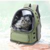Mochila-cápsula-para-gato-impermeable