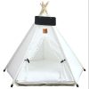 Tienda-Tipi-Cómoda-para-Gato-blanco