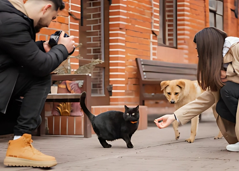 perro-gato-educación