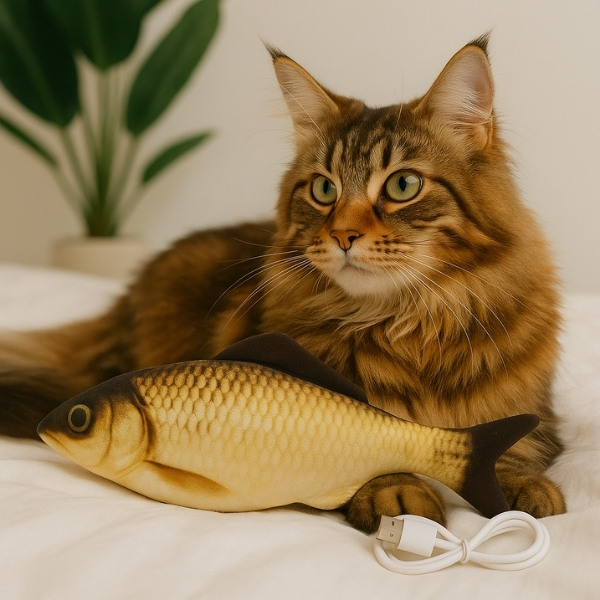 Juguete-carpa-interactivo-para-gatos-presentación