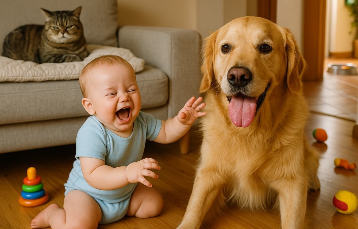 gato-perro-niño