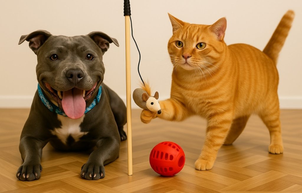perro-gato-ejercicio-fisico