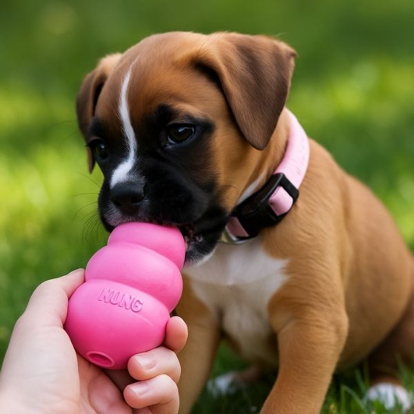 perro-kong-puppy-rosa