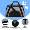 Transportadora-para-gato-avion-gris-cómoda
