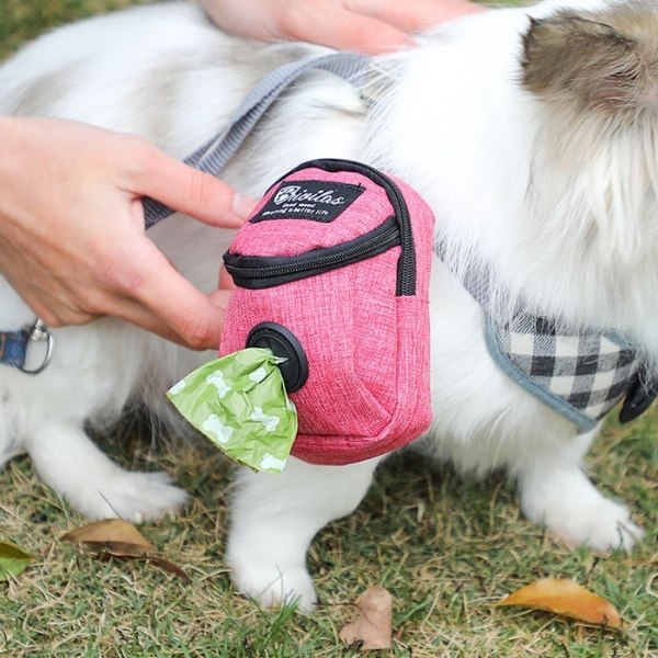 Bolsa-dispensadora-rosa-para-Popó-arnés
