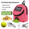Bolsa-dispensadora-rosa-para-Popó-multifuncional