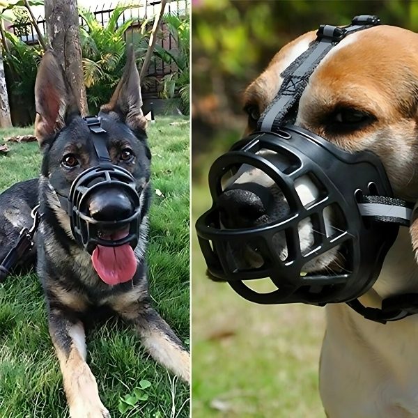 Bozal-suave-y ajustable-para-perros