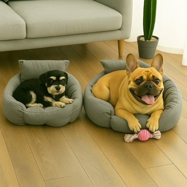 Cama-gris-3-en-1-para-Perro-2-perros
