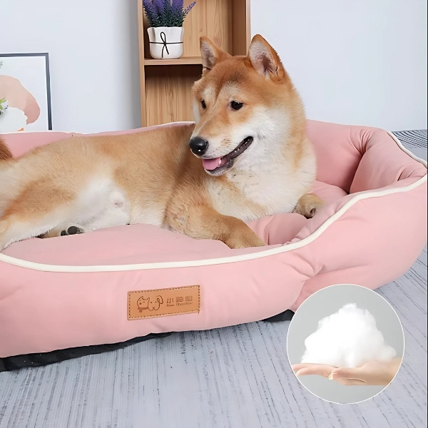 Cama-rosa-de-Lujo-para-Perros-4-presentación