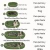 Cama-verde-de-Lujo-para-Perros-5-tallas